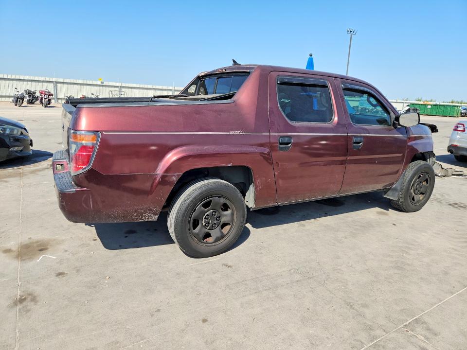 2007 Honda Ridgeline მანქანა იყიდება აუქციონზე, vin: 2HJYK16267H503609, აუქციონის ნომერი: 64428116