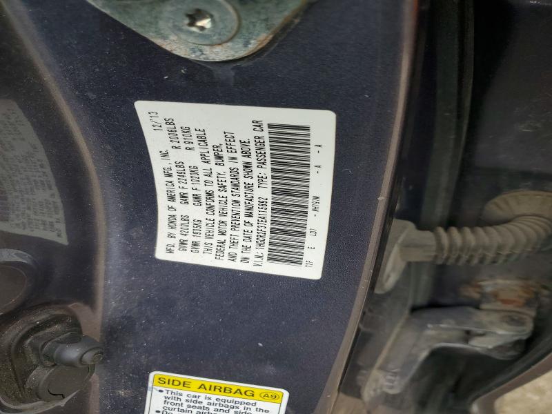 Aukcja sprzedaży 2014 Honda Accord, vin: 1HGCR2F37EA115892, numer aukcji: 63713546