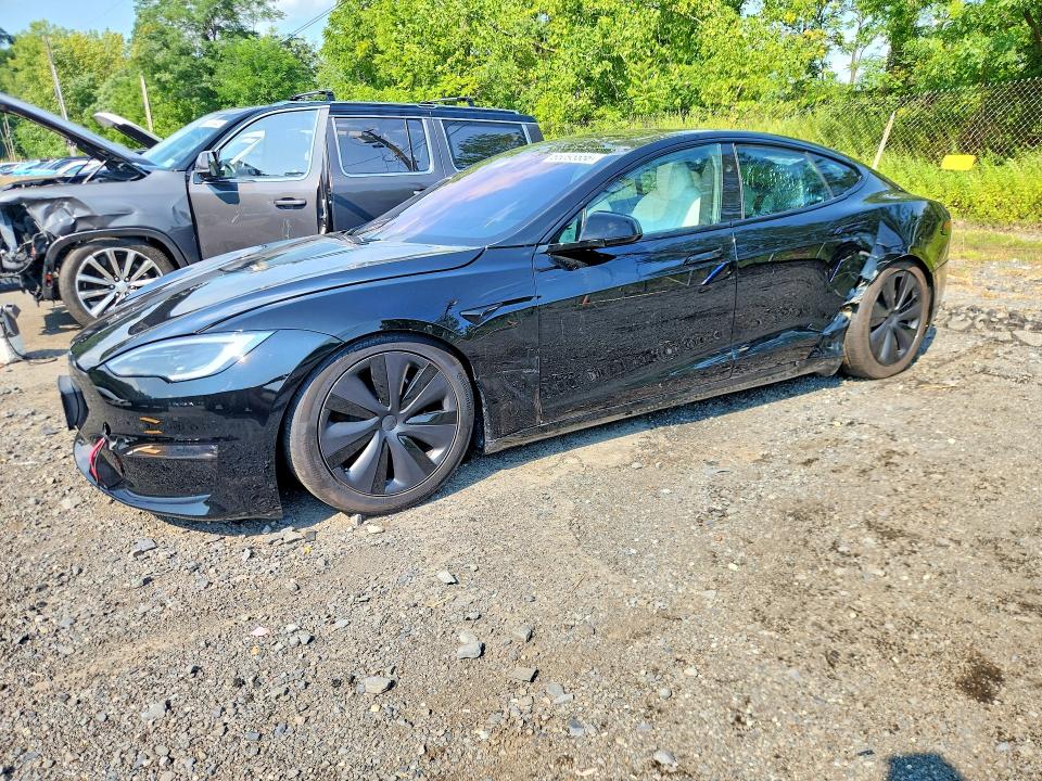 2024 Tesla Model S მანქანა იყიდება აუქციონზე, vin: 5YJSA1E52RF543624, აუქციონის ნომერი: 65095556