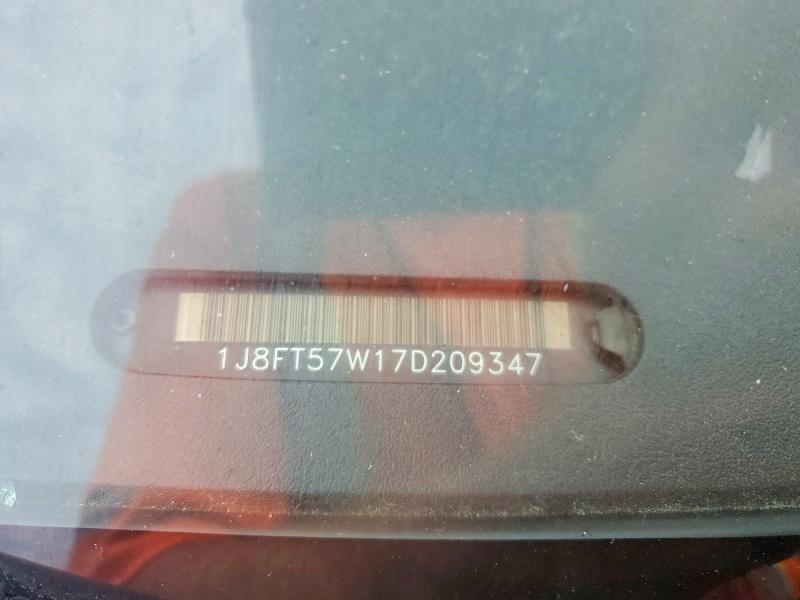 64206306 :رقم المزاد ، 1J8FT57W17D209347 vin ، 2007 Jeep Compass مزاد بيع