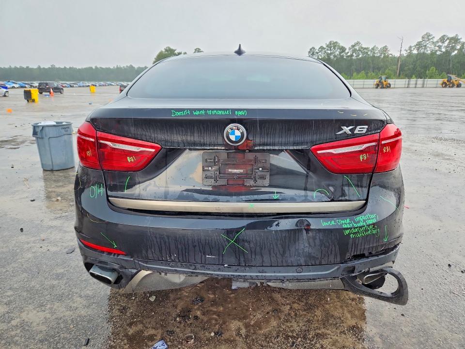 2018 Bmw X6 მანქანა იყიდება აუქციონზე, vin: 5UXKU2C51J0X49731, აუქციონის ნომერი: 66343256