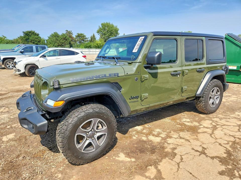 Продаж на аукціоні авто 2022 Jeep Wrangler Unlimited, vin: 1C4HJXDG8NW180140, номер лоту: 64216816