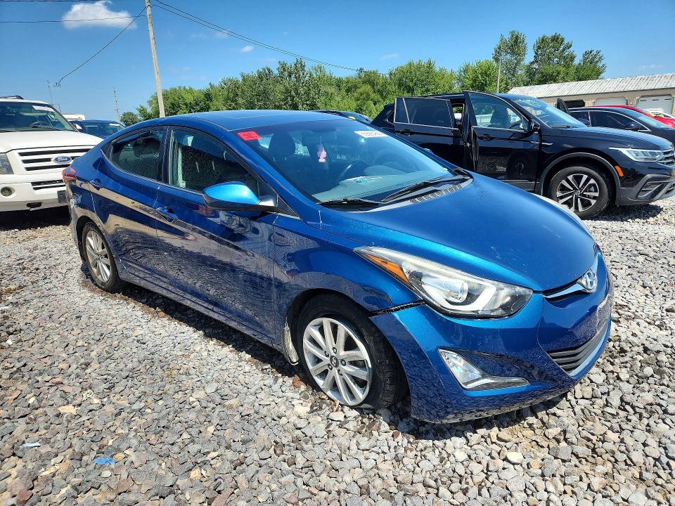 2015 Hyundai Elantra მანქანა იყიდება აუქციონზე, vin: KMHDH4AE8FU281862, აუქციონის ნომერი: 65888436