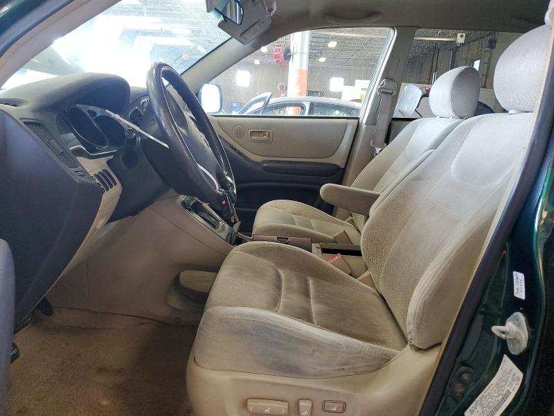 Aukcja sprzedaży 2002 Toyota Highlander, vin: JTEHF21A020047192, numer aukcji: 64855906
