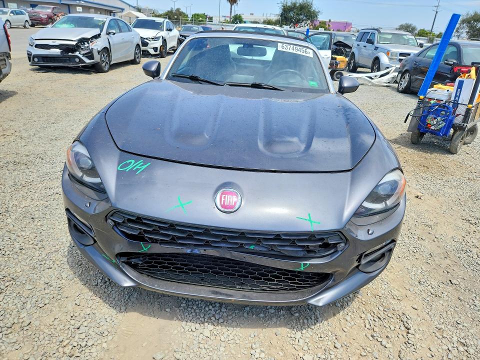 Aukcja sprzedaży 2019 Fiat 124 Spider, vin: JC1NFAEK8K0141094, numer aukcji: 63749456