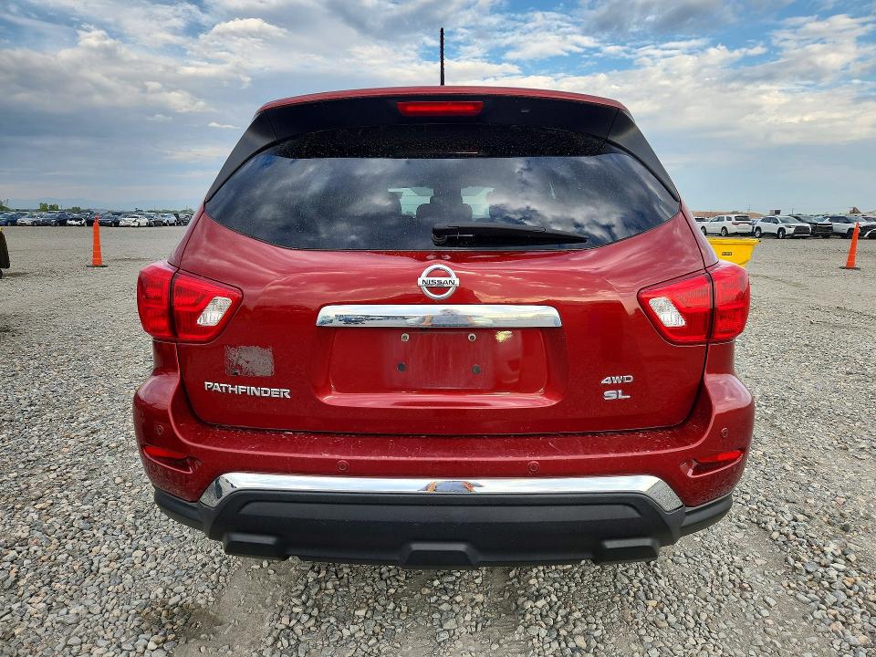 2017 Nissan Pathfinder მანქანა იყიდება აუქციონზე, vin: 5N1DR2MM4HC686775, აუქციონის ნომერი: 64908466