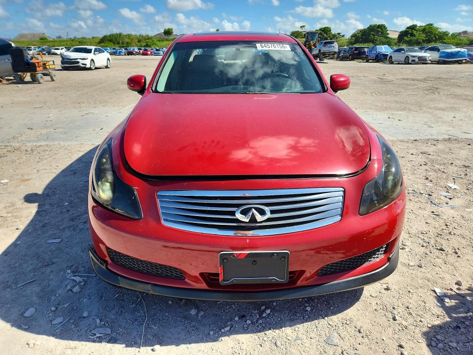 64576156 :رقم المزاد ، JNKBV61E97M715061 vin ، 2007 Infiniti G35 مزاد بيع
