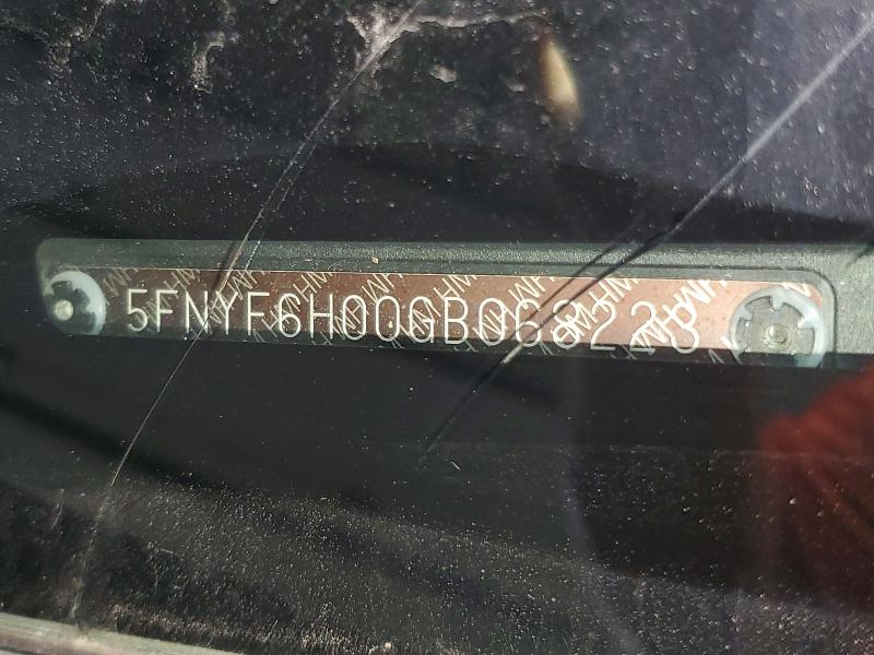 2016 Honda Pilot მანქანა იყიდება აუქციონზე, vin: 5FNYF6H00GB068223, აუქციონის ნომერი: 63560756