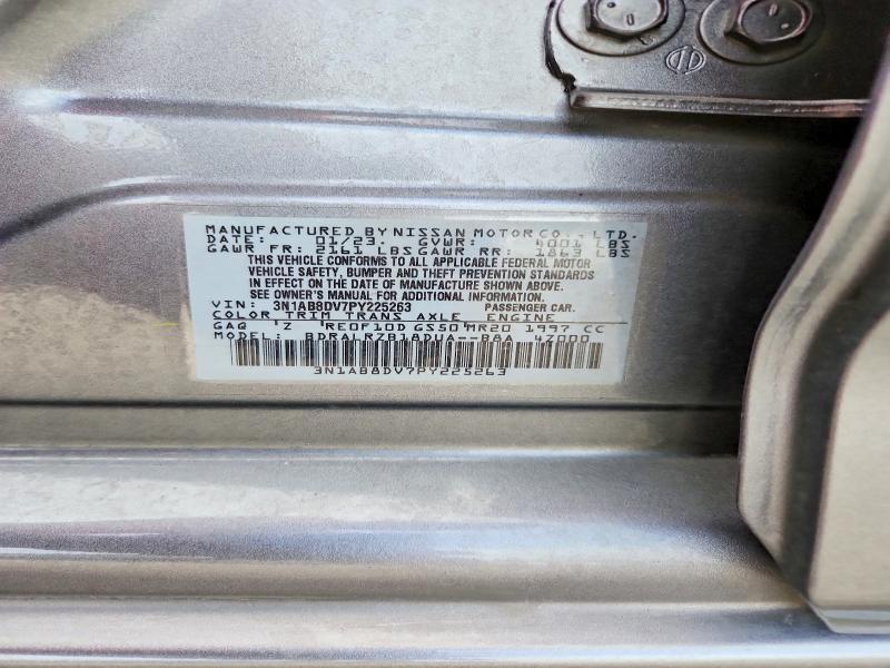 Продажа на аукционе авто 2023 Nissan Sentra, vin: 3N1AB8DV7PY225263, номер лота: 66928216