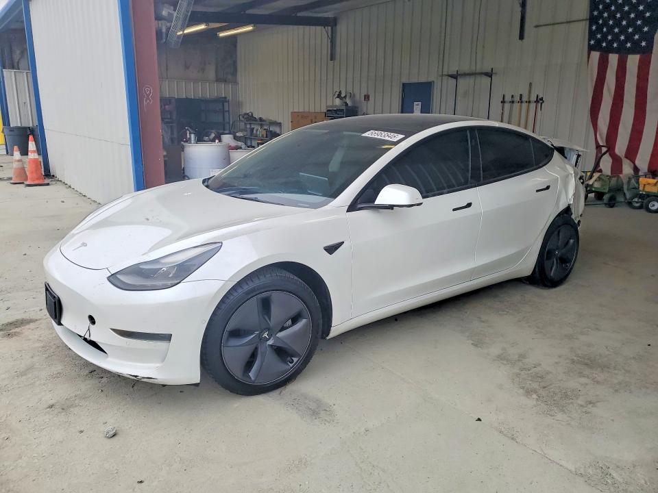 66963846 :رقم المزاد ، 5YJ3E1EA4NF244071 vin ، 2022 Tesla Model 3 مزاد بيع