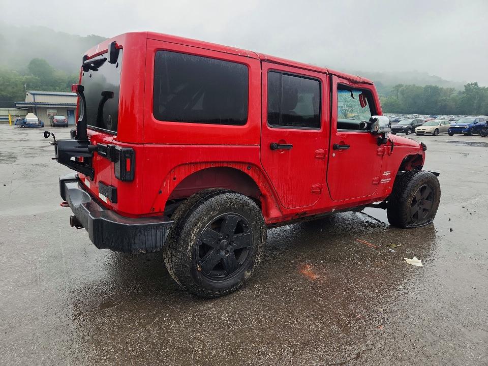 2011 Jeep Wrangler Unlimited მანქანა იყიდება აუქციონზე, vin: 1J4BA5H15BL638496, აუქციონის ნომერი: 65588496