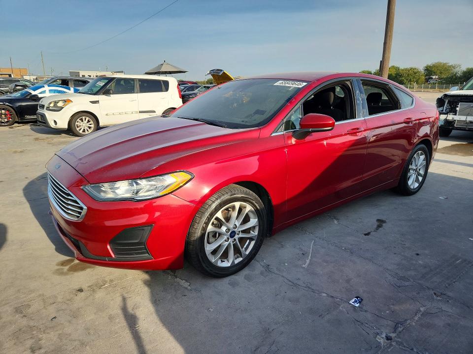 Продажа на аукционе авто 2019 Ford Fusion, vin: 3FA6P0HDXKR166029, номер лота: 65849646