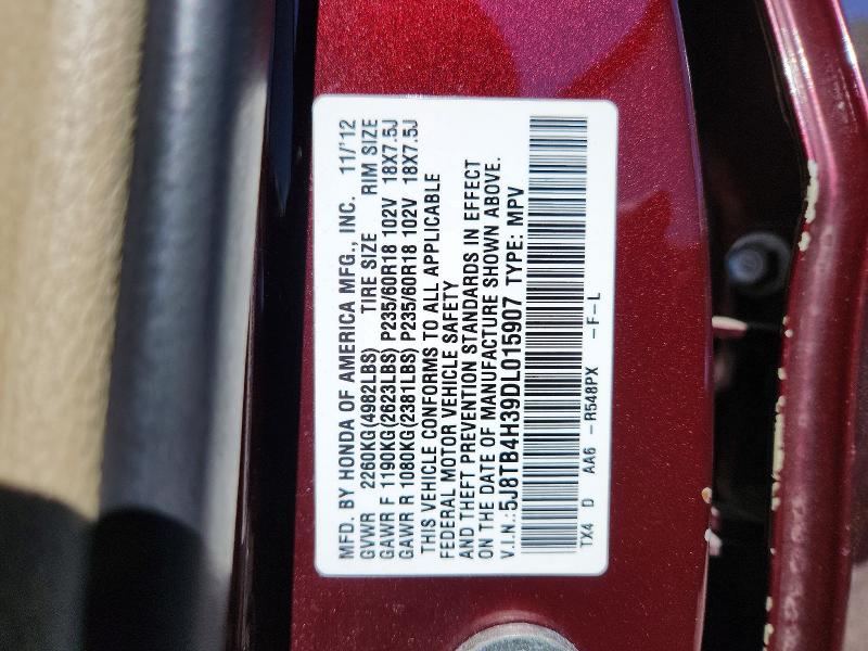 Продажа на аукционе авто 2013 Acura Rdx, vin: 5J8TB4H39DL015907, номер лота: 64037216