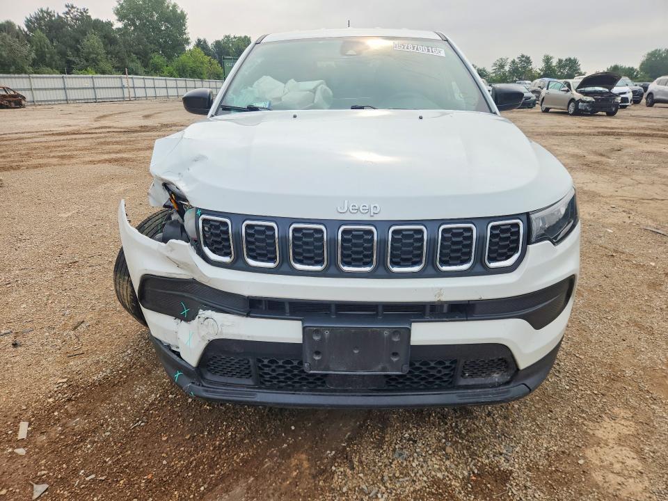 2024 Jeep Compass მანქანა იყიდება აუქციონზე, vin: 3C4NJDAN9RT166490, აუქციონის ნომერი: 57870016