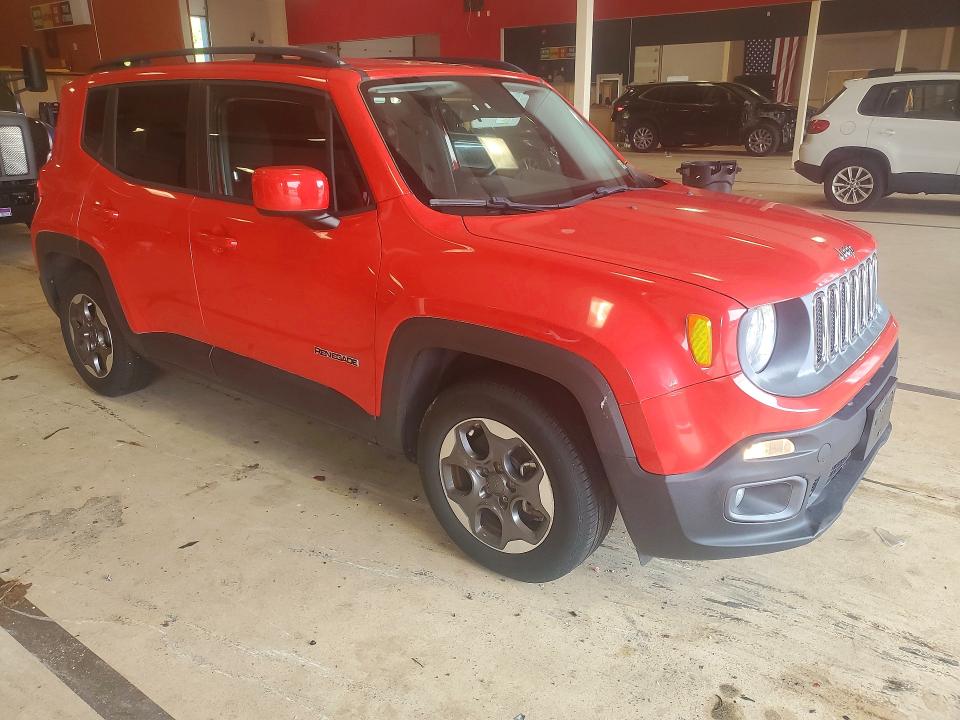 2015 Jeep Renegade მანქანა იყიდება აუქციონზე, vin: ZACCJABH7FPC24291, აუქციონის ნომერი: 65017546