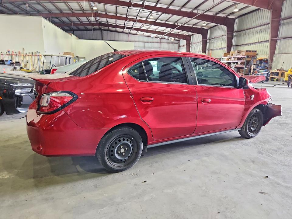 63909396 :رقم المزاد ، ML32FUFJ8RHF19624 vin ، 2024 Mitsubishi Mirage مزاد بيع
