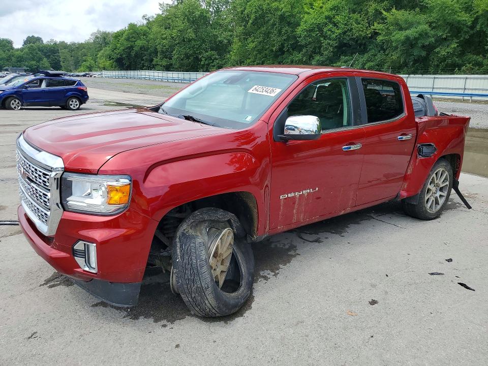 64253436 :رقم المزاد ، 1GTG6EEN0M1149006 vin ، 2021 Gmc Canyon مزاد بيع