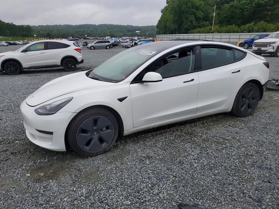Продажа на аукционе авто 2022 Tesla Model 3, vin: 5YJ3E1EA6NF306554, номер лота: 63223296
