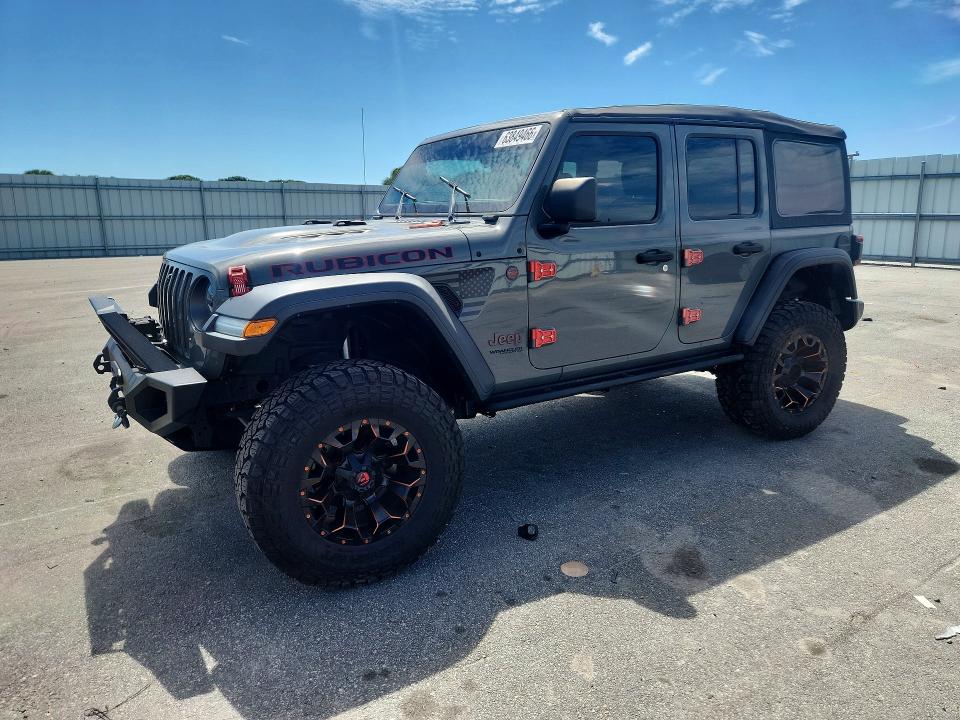 2021 Jeep Wrangler Unlimited მანქანა იყიდება აუქციონზე, vin: 1C4HJXFN9MW513892, აუქციონის ნომერი: 63849466