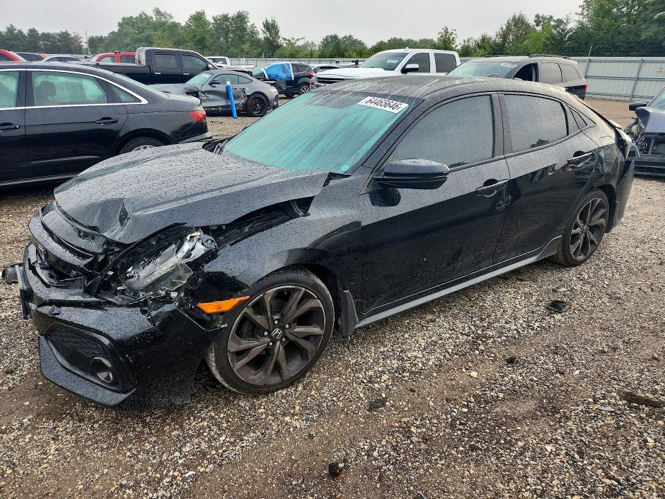2019 Honda Civic მანქანა იყიდება აუქციონზე, vin: SHHFK7H95KU216638, აუქციონის ნომერი: 64465646