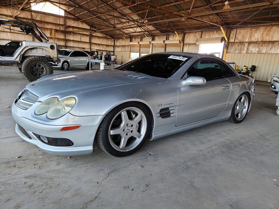 Aukcja sprzedaży 2004 Mercedes-benz Sl, vin: WDBSK74F84F066596, numer aukcji: 64971436