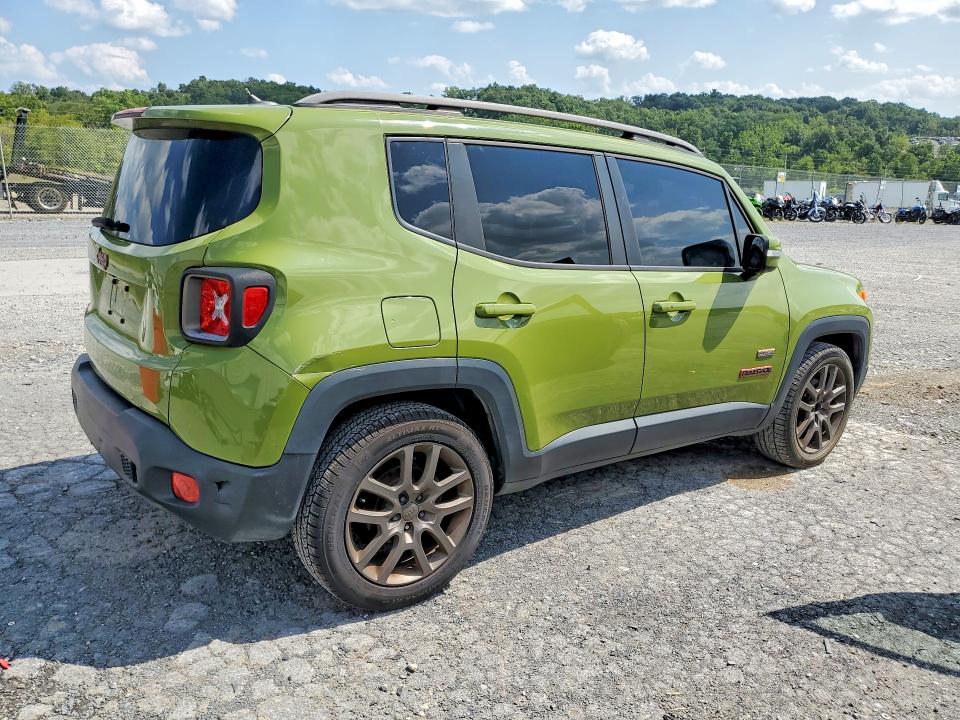 Aukcja sprzedaży 2016 Jeep Renegade, vin: ZACCJABT6GPD45478, numer aukcji: 65655756
