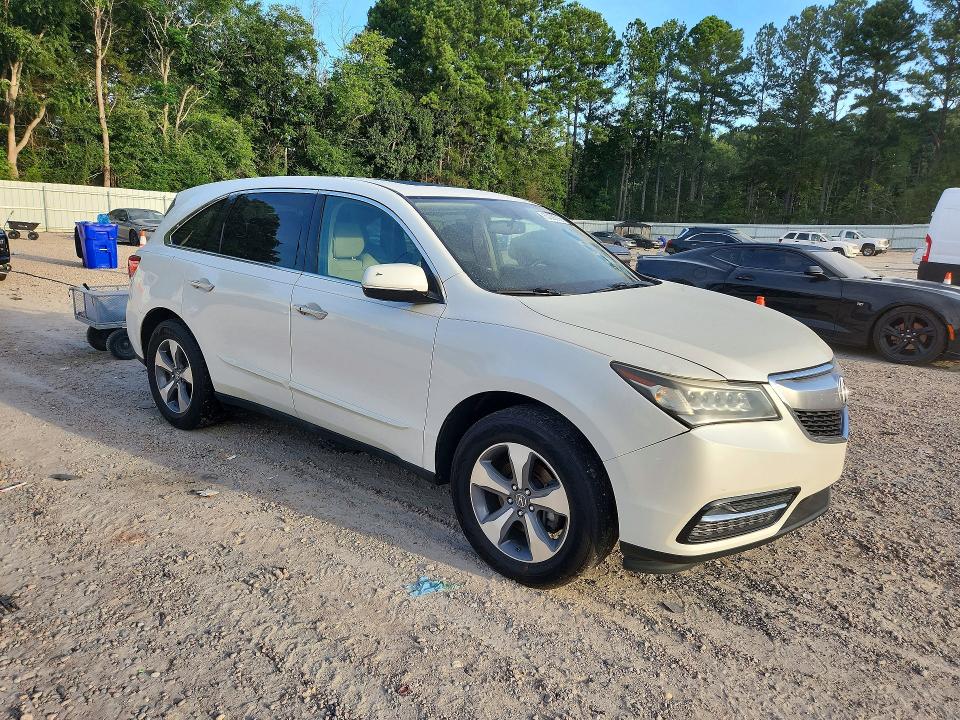2014 Acura Mdx მანქანა იყიდება აუქციონზე, vin: 5FRYD4H2XEB004780, აუქციონის ნომერი: 65266016
