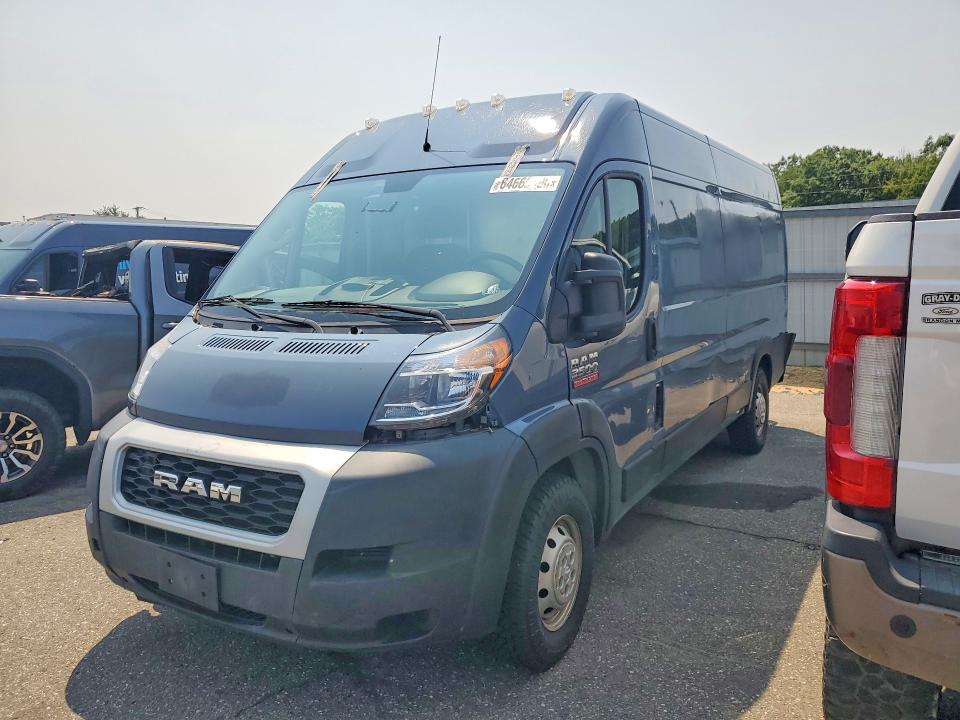 2020 Ram Promaster 3500 მანქანა იყიდება აუქციონზე, vin: 3C6URVJG2LE132213, აუქციონის ნომერი: 64669696
