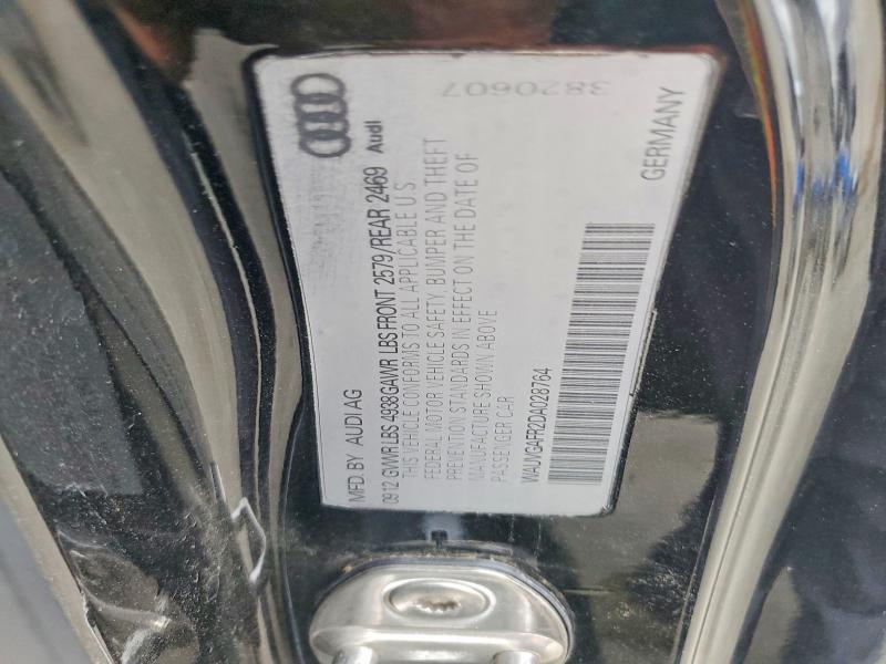 Aukcja sprzedaży 2013 Audi S5, vin: WAUVGAFR2DA028764, numer aukcji: 64056706