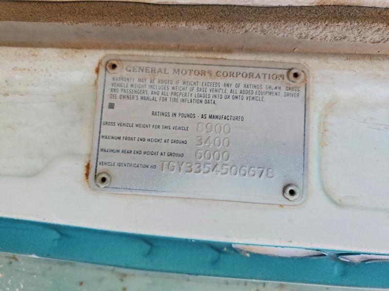 Продажа на аукционе авто 1975 Gmc Vandura, vin: TGY3354506678, номер лота: 64091336
