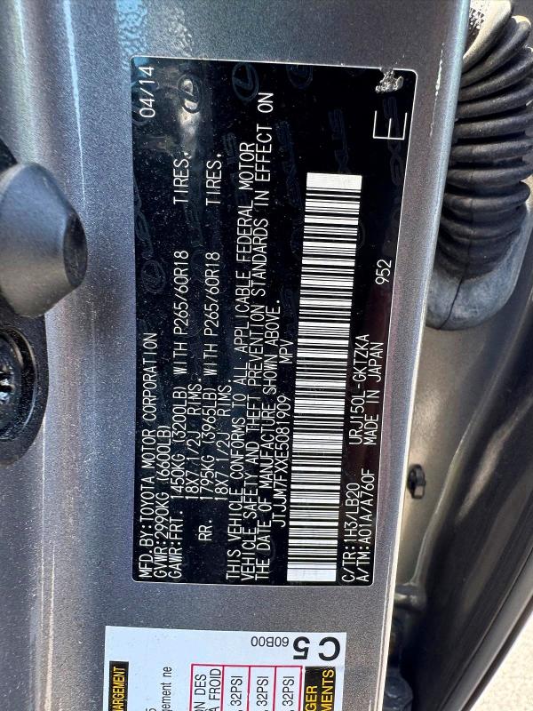 Продаж на аукціоні авто 2014 Lexus Gx, vin: JTJJM7FXXE5081909, номер лоту: 64676336