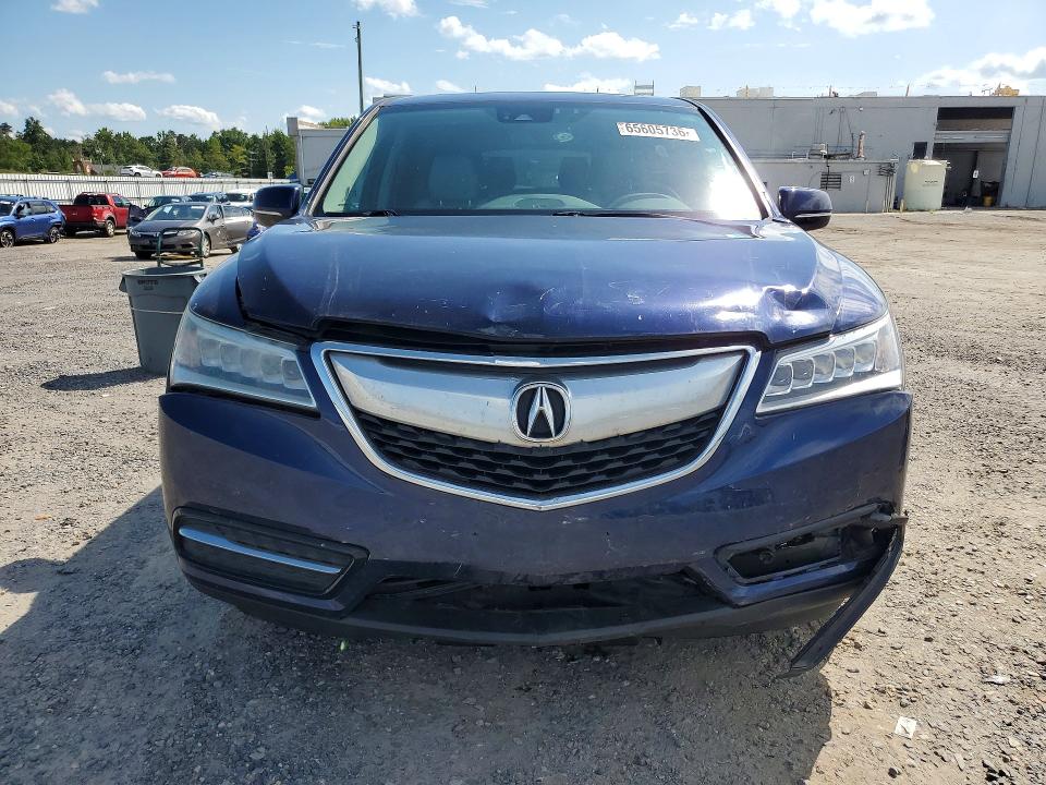 2016 Acura Mdx მანქანა იყიდება აუქციონზე, vin: 5FRYD4H45GB060887, აუქციონის ნომერი: 65605736