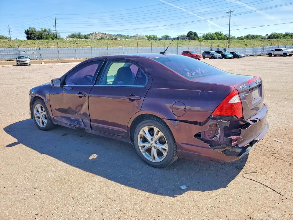 63746816 :رقم المزاد ، 3FAHP0HG1CR291456 vin ، 2012 Ford Fusion مزاد بيع