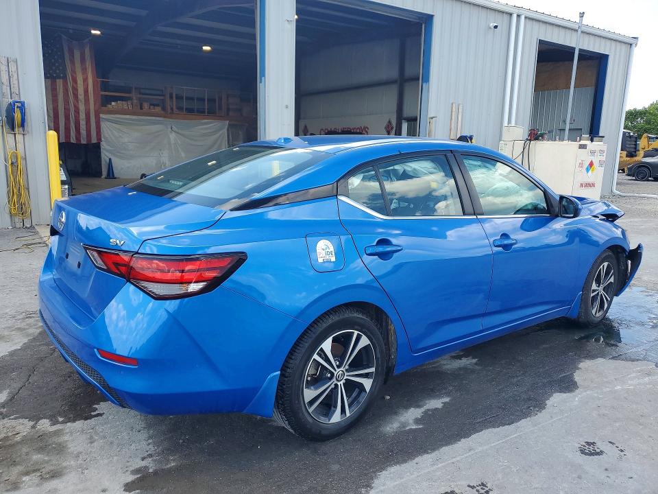 2022 Nissan Sentra მანქანა იყიდება აუქციონზე, vin: 3N1AB8CV2NY295591, აუქციონის ნომერი: 66979136