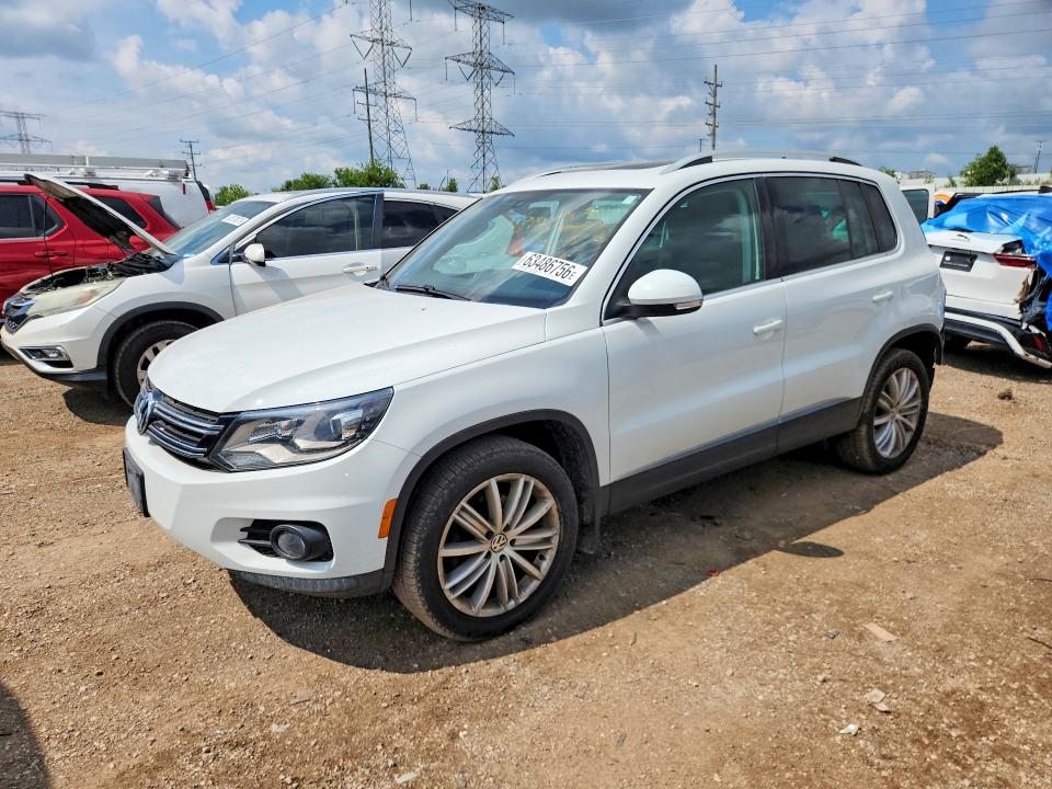 Продажа на аукционе авто 2016 Volkswagen Tiguan, vin: WVGBV7AX6GW581103, номер лота: 63486756