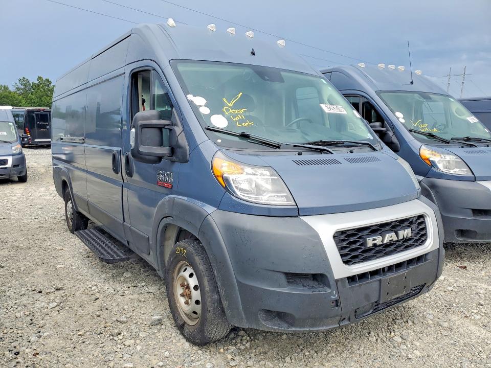 Продажа на аукционе авто 2021 Ram Promaster 3500, vin: 3C6MRVJG1ME536184, номер лота: 62263516