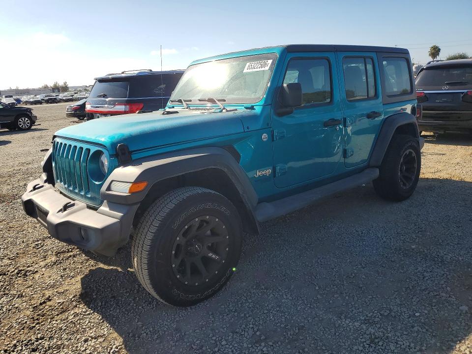 65322506 :رقم المزاد ، 1C4HJXDN1LW155270 vin ، 2020 Jeep Wrangler Unlimited مزاد بيع
