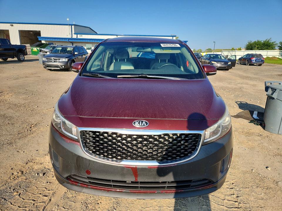 Aukcja sprzedaży 2017 Kia Sedona, vin: KNDMB5C13H6226037, numer aukcji: 66970706