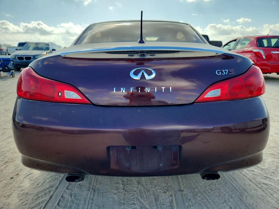 64939176 :رقم المزاد ، JNKCV66E19M724983 vin ، 2009 Infiniti G37 Convertible مزاد بيع