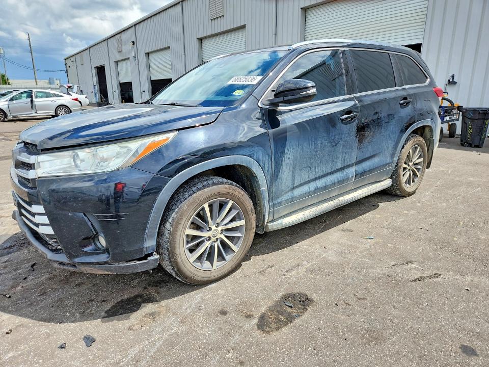Продажа на аукционе авто 2019 Toyota Highlander, vin: 5TDKZRFH5KS555168, номер лота: 66625036