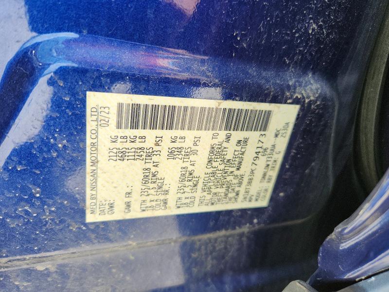 2023 Nissan Rogue მანქანა იყიდება აუქციონზე, vin: 5N1BT3BB3PC794173, აუქციონის ნომერი: 63873096