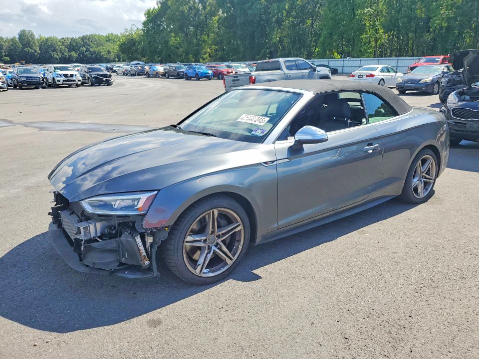 2019 Audi S5 მანქანა იყიდება აუქციონზე, vin: WAUY4GF59KN009723, აუქციონის ნომერი: 62685046
