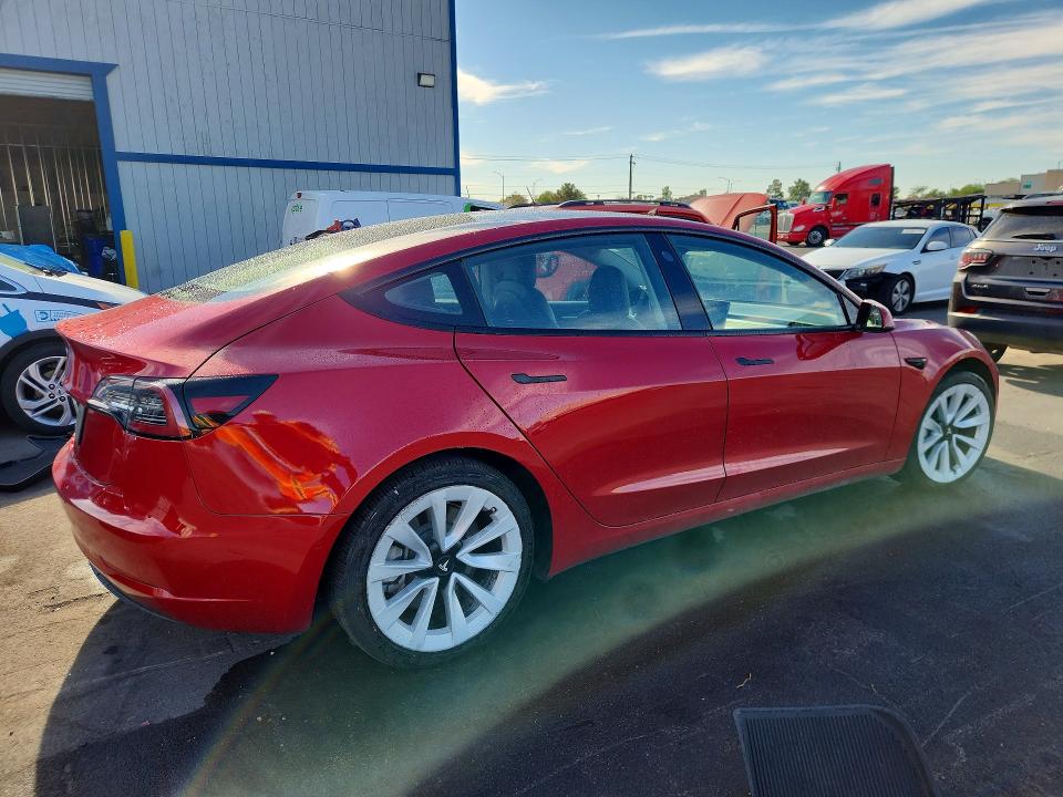 Продаж на аукціоні авто 2022 Tesla Model 3, vin: 5YJ3E1EA3NF286070, номер лоту: 65703736