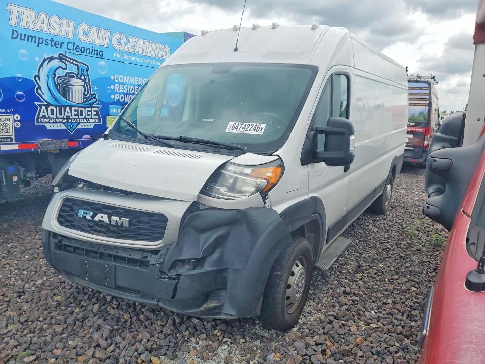 64742246 :رقم المزاد ، 3C6URVJG6LE125233 vin ، 2020 Ram Promaster 3500 مزاد بيع