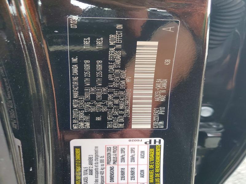 64159676 :رقم المزاد ، 2T2GKCEZ9RC020912 vin ، 2024 Lexus Nx 350h مزاد بيع