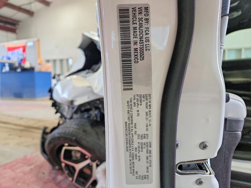 66496136 :رقم المزاد ، 3C4NJDCN4ST555525 vin ، 2025 Jeep Compass مزاد بيع