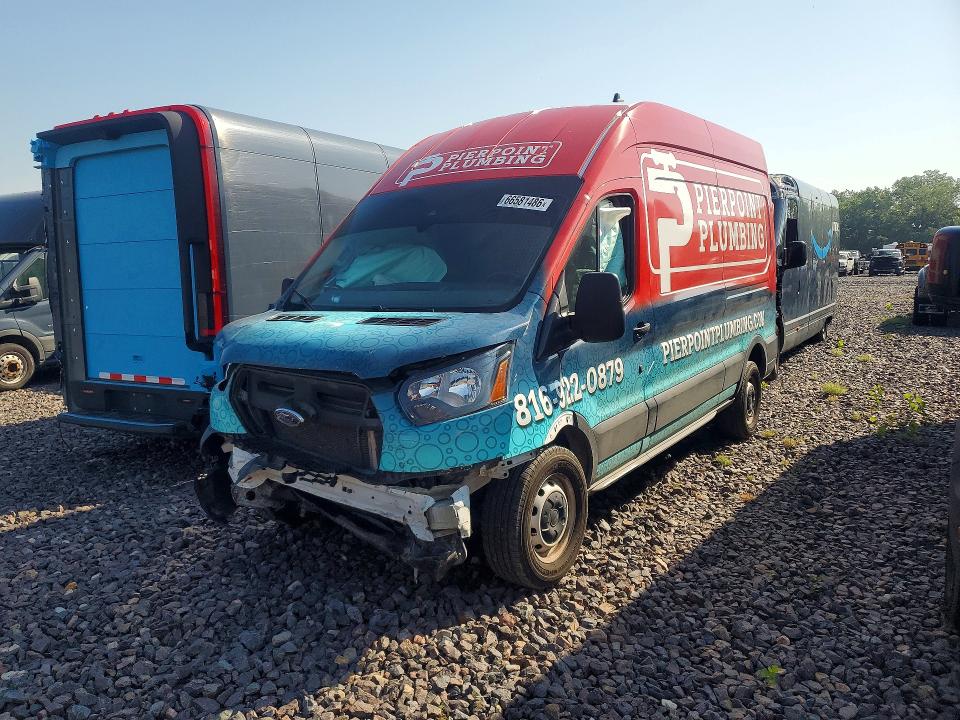 66581486 :رقم المزاد ، 1FTBR1X87MKA60156 vin ، 2021 Ford Transit مزاد بيع
