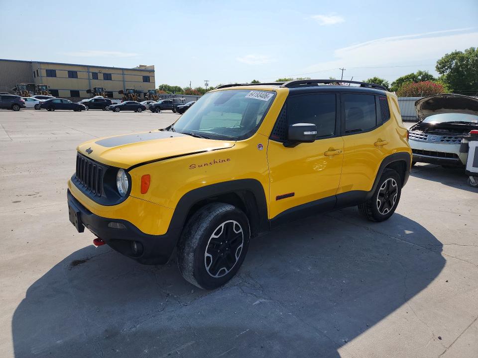 Продажа на аукционе авто 2016 Jeep Renegade, vin: ZACCJBCT1GPE18535, номер лота: 64193406