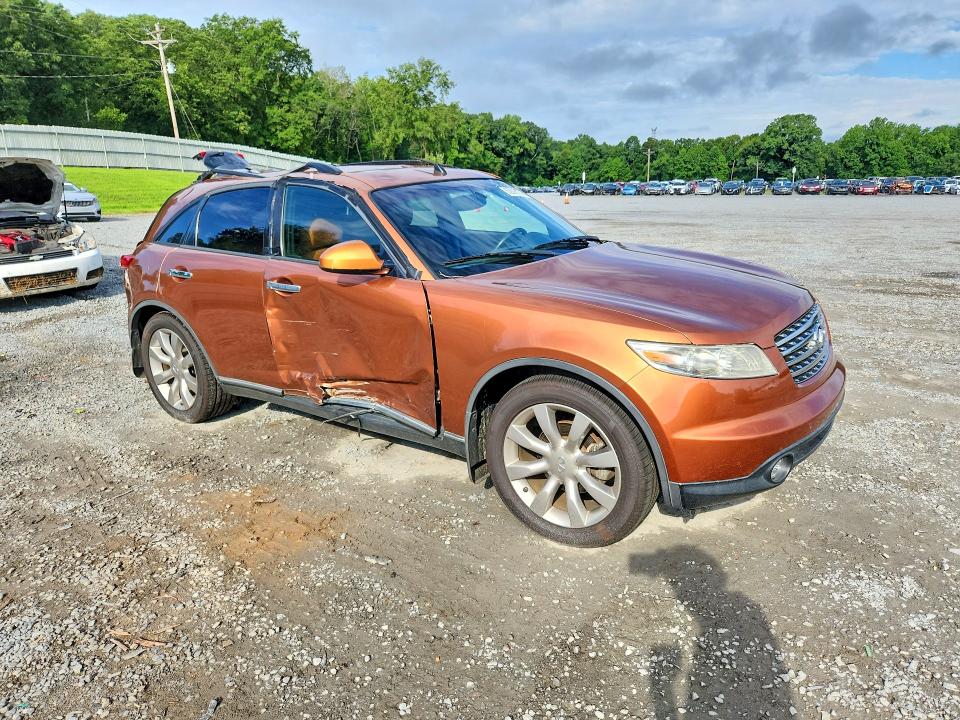 63836356 :رقم المزاد ، JNRAS08W13X205068 vin ، 2003 Infiniti Fx35 مزاد بيع