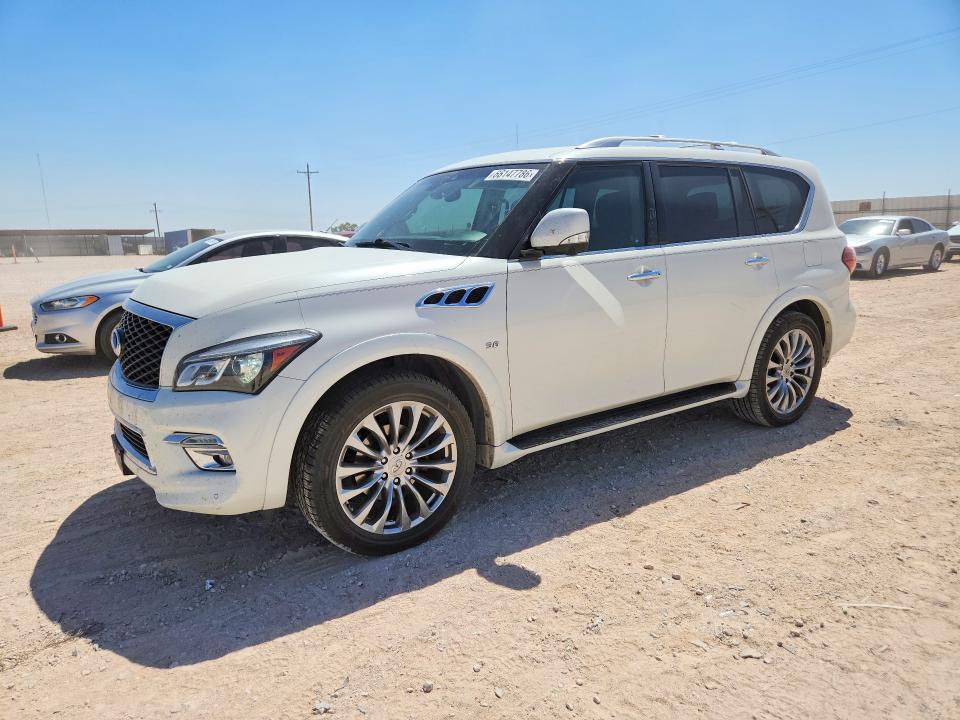 2017 Infiniti Qx80 მანქანა იყიდება აუქციონზე, vin: JN8AZ2NE0H9150485, აუქციონის ნომერი: 66147786